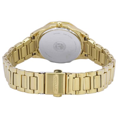 Pre-owned Citizen Eco-drive Silver Dial Ladies Watch Ew2582-59a