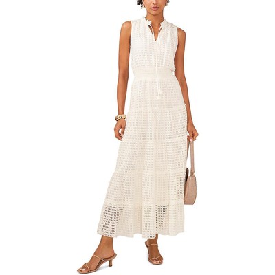 1.State Womens Ivory Lace Long Daytime Maxi Dress XS BHFO 7833