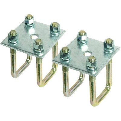 CE Smith Trailer 23102 Square Axle Tie Plate Kit, 1 1/2