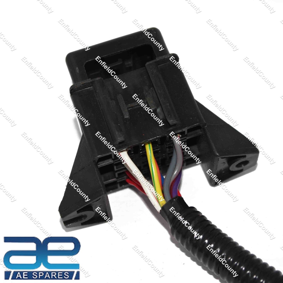 6 way 12 volt blade circuit fuse box block holder For Ford 3600 tractor