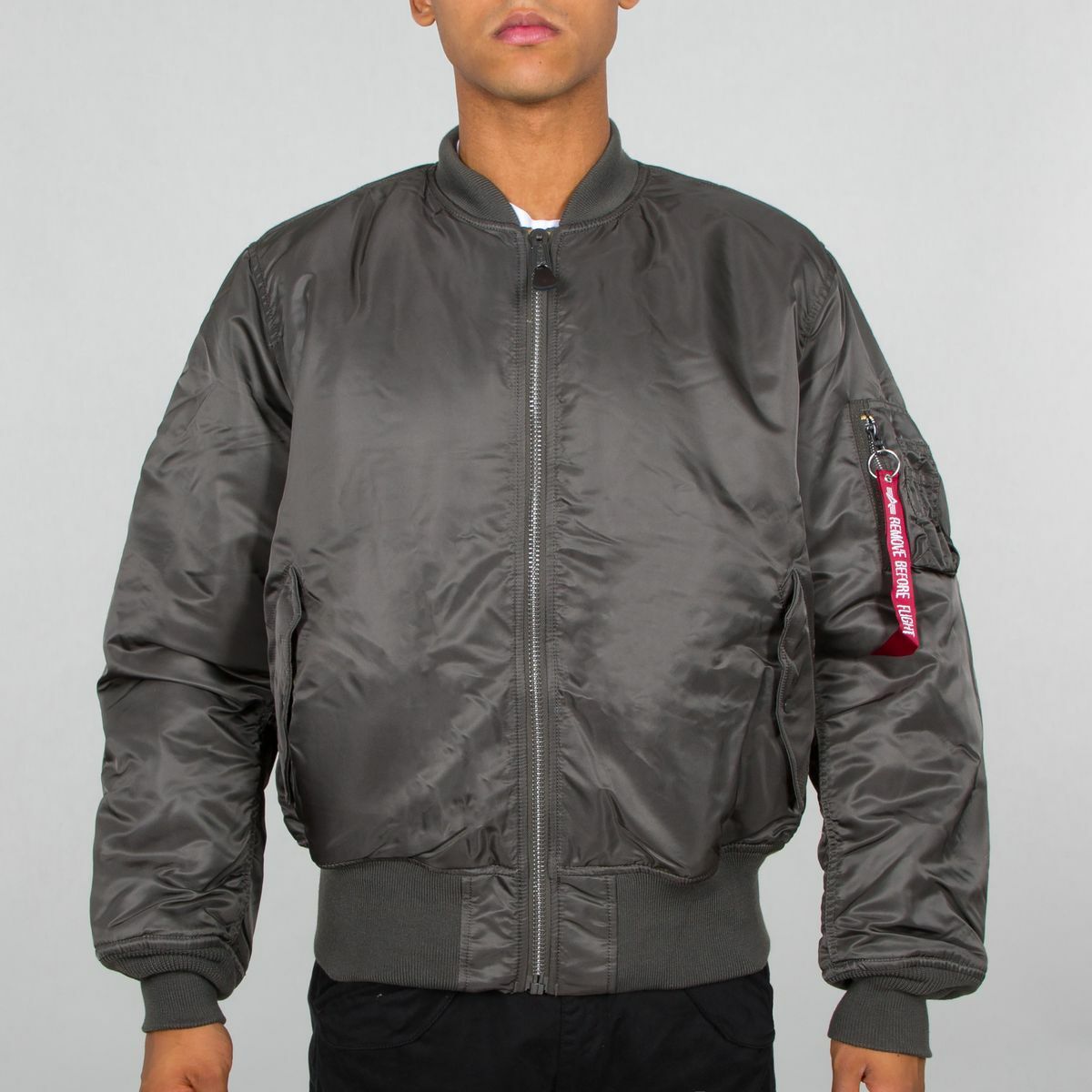 Preowned Alpha Industries Flight Jacket Men Ma1 ModeSens