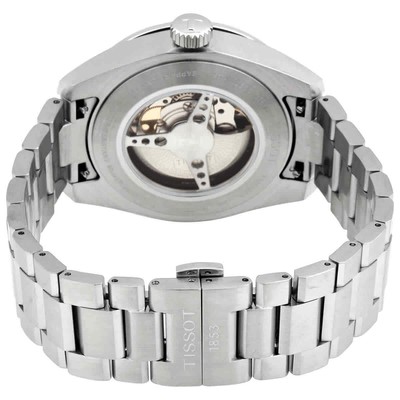 Pre-owned Tissot Prs 516 Powermatic 80 Automatic Blue Dial Men's Watch T131.430.11.042.00