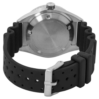 Pre-owned Citizen Promaster Diver Automatic Black Dial Men's Watch Ny0120-01e
