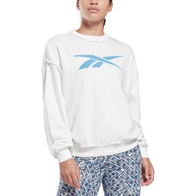 

Женская толстовка с круглым вырезом Reebok MYT Logo BHFO 9775, Белый
