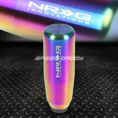 NRG NEO-CHROME RACING HEAVY WEIGHTED QUICK SHORT THROW ALUMINUM MT SHIFT KNOB