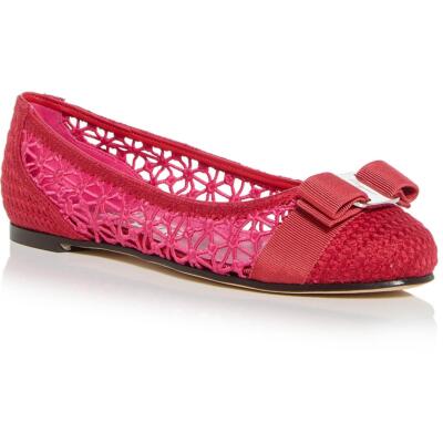 Женские балетки без застежки на каблуке с мягкой стелькой Ferragamo BHFO 8172