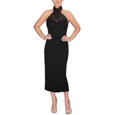 

Rachel Rachel Roy Женское платье миди с корсетом Carlotta BHFO 6395, Черный