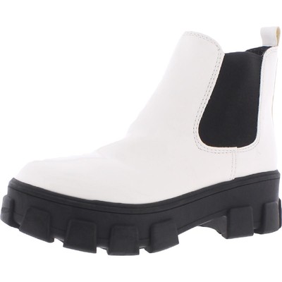 Circus by Sam Edelman Womens Darielle White Ankle Boots 11 Medium (B,M) 4931