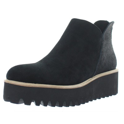 Полностью черные женские ботинки на меху Shootie Tread на черной платформе 40.5 Medium (B,M) 0240