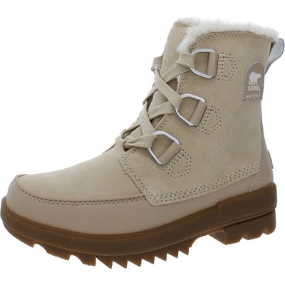 Женские зимние сапоги Sorel Tivoli IV из замши цвета слоновой кости, размер 7,5 (B,M), BHFO 2052
