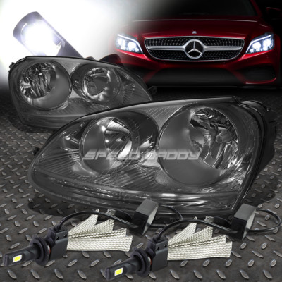 ЗАКОПЧЕННЫЙ КОРПУС, ЯНТАРНАЯ БОКОВАЯ ФАРА + ПАРА СВЕТОДИОДОВ HID 6000K ДЛЯ 05-10 VW JETTA GEN5