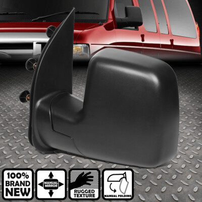 ДЛЯ 02-07 FORD E150 E250 E350 E450 OE STYLE РУЧНОЕ ЗЕРКАЛО ЗАДНЕГО ВИДА С ЛЕВОЙ СТОРОНЫ