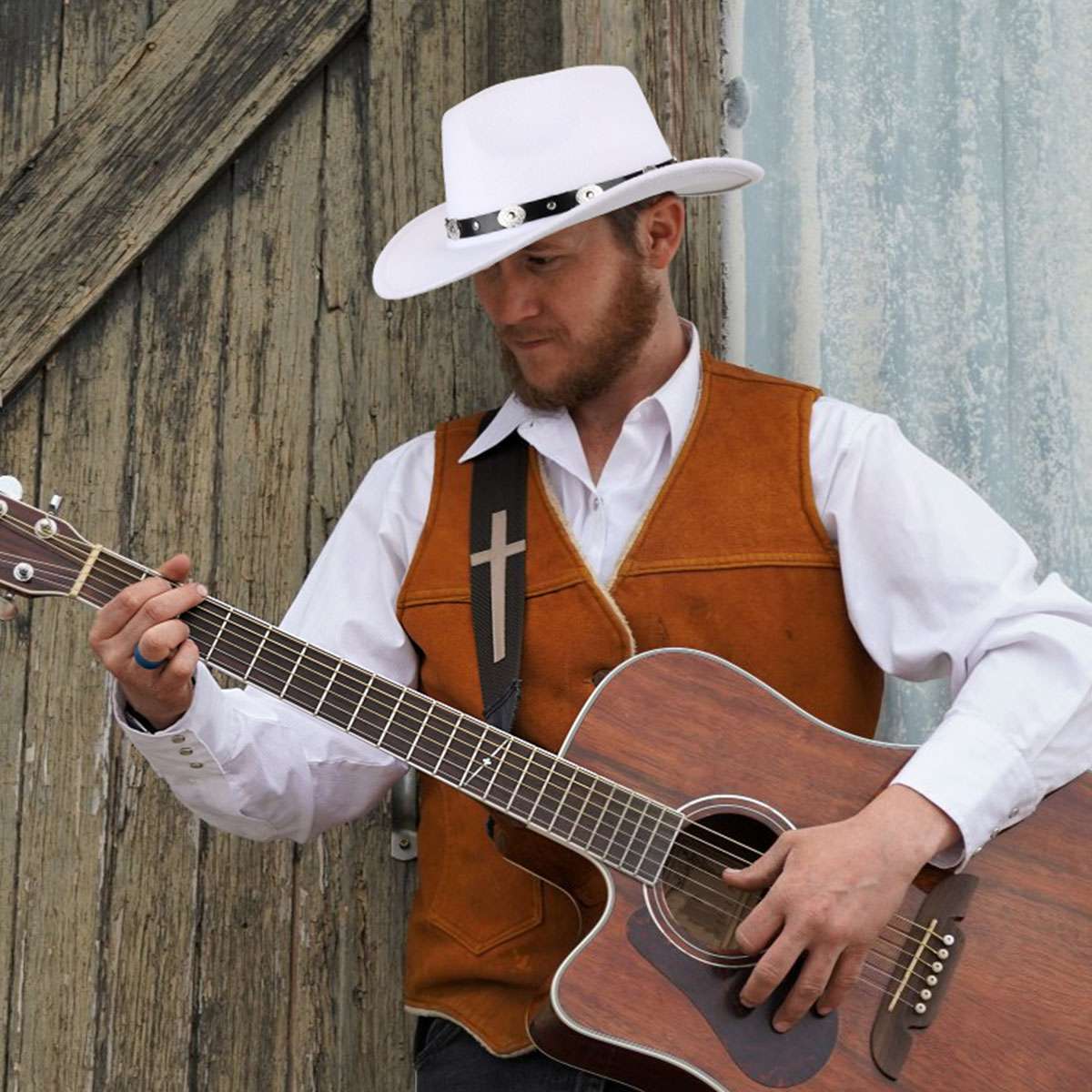 Wide Brim Hat Fedora Panama Western Cowboy Girl Hat Casual Cap For Men Womens