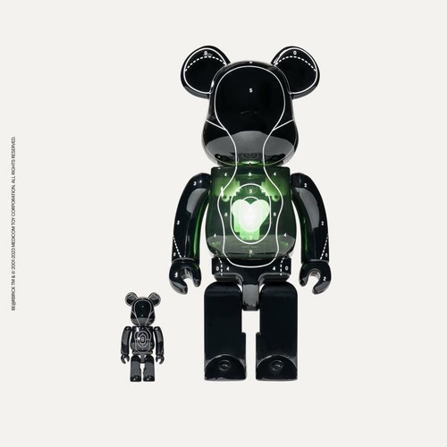 クリアファイル BE@RBRICK Emotionally Unavailable 400% Bearbrick x Emotionally Unavailable 400% & 100% (Gradient