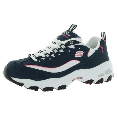 

Skechers Женские кожаные кроссовки DLites-Extreme Прогулочная обувь Кроссовки BHFO 413, D'Lites-Extreme