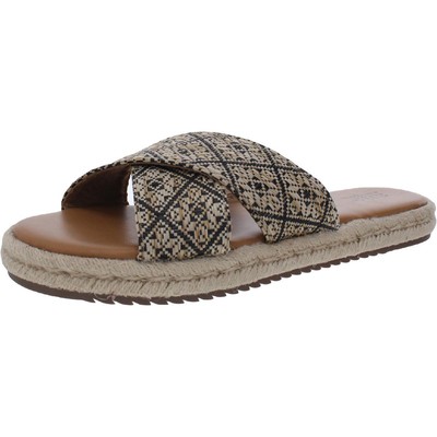 Женские шлепанцы без шнуровки ANA Berkely Espadrille на плоской подошве BHFO 5256