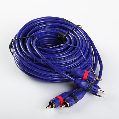 18ft 18' HIGH PERFORMANCE DIRECTIONAL BALANCE RCA 2 Male to Male Audio Cable