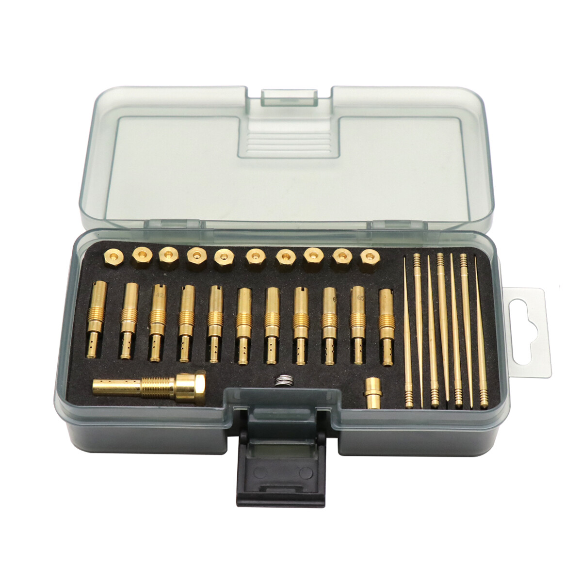 PE 26-28 21-34 Carburetor 24 Holes Repair Kit Slow Jet Needle Holder Atomiser