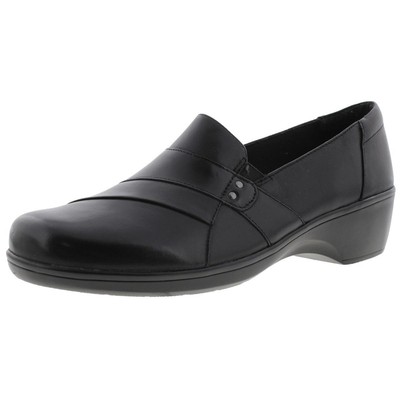 

Женские лоферы Clarks May Marigold, черные туфли на каблуке 6, средний (B,M) BHFO 7491, Черный, May Marigold