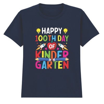 Happy 100Th Day Of Boys Girls Kids T-Shirt Kindergarten School Event Gift