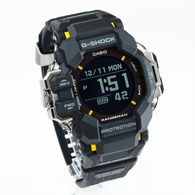 Pre-owned Casio G-shock Master Of Rangeman Gpr-h1000-1jr Black Men's Watch In Box