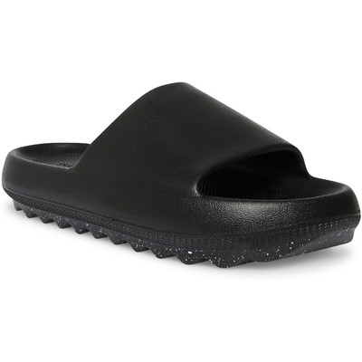

Женские черные шлепанцы Cool Planet от Steve Madden 5, средние (B,M) 0816, Черный, Cloud