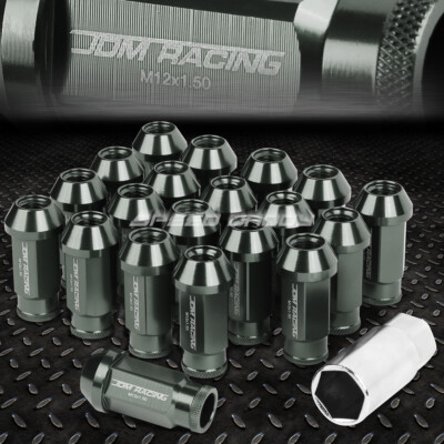 20X ГОНОЧНЫЙ ОБОД 50 ММ С ОТКРЫТЫМ КОНЦОМ АНОДИРОВАННЫЙ КОЛЕСНЫЙ НАКОНЕЧНИК С ГАЙКОЙ + ПЕРЕХОДНОЙ КЛЮЧ-ПИСТОЛЕТ.