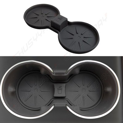 Washable black water coasters are suitable for Tesla Model S