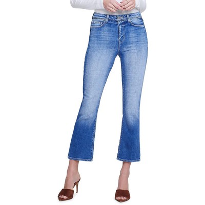 LAgence Womens High Rise Ankle Casual Cropped Jeans BHFO 7455