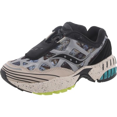 Мужские кроссовки Saucony Grid Web серого цвета для бега и тренировок 4 Medium (D) BHFO 6173