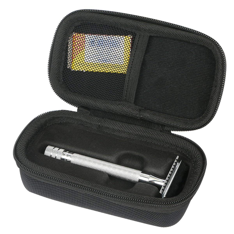 Hard Travel Case for WEISHI Double Edge Safety Razor/Merkur 