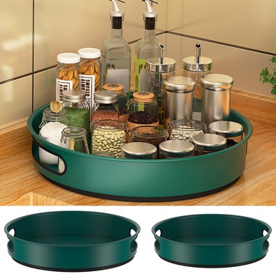 Lazy Susan Turntable Organizer Stainless Steel Turntable Spice cak