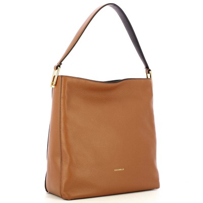 NEW Coccinelle - Borsa a spalla Liya Cuir Noir - MD0130201 - CUIR/NOIR AUTHENTIC