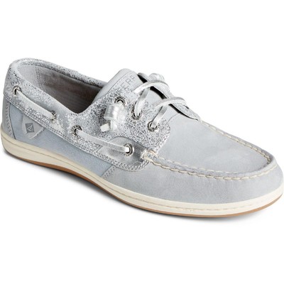 

Женские повседневные и модные кроссовки Songfish Silver от Sperry 8.5 Medium (B,M) 1243, Paint silver