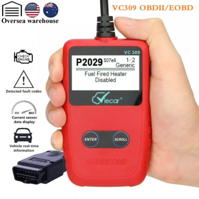 Vc309 Car OBDII EOBD Scanner Auto Diagnostic Scan Tool Code Reader Check Engine 