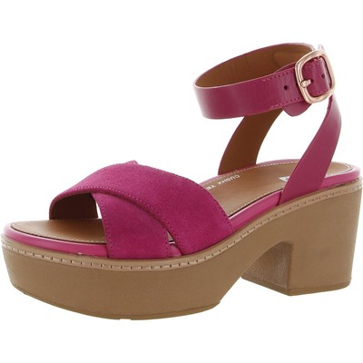 

Женские розовые сандалии на платформе Fitflop Pilar Crossover 5, средний (B,M) BHFO 0285, Fuchsia rose, Pilar Crossover