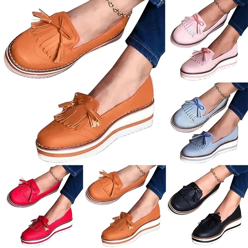 Damen Sommerschuhe Schuhe Halbschuh Slip On Loafer Freizeitschuhe Übergröße