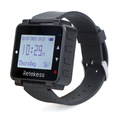 Retekess T128 Restaurant Wireless Calling System Pager Waiter Watch Cafe Club US