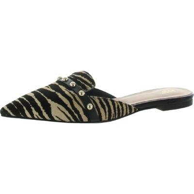 

Женские шлепанцы из телячьей шерсти Red Valentino на плоской подошве BHFO 8381