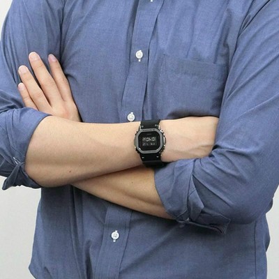 Pre-owned Casio Watch G-shocksquaredesign Gm-5600b-1 Men's