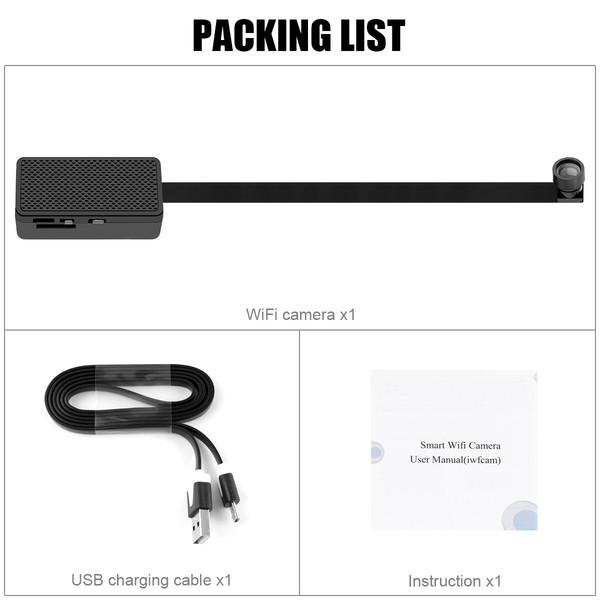 1080P Wireless Mini Spy Camera Module WiFi HD Hidden Home Security Nanny Cam DIY - Image 13