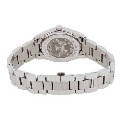 Pre-owned Longines Conquest Classic Quartz Diamond Ladies Watch L2.387.0.87.6