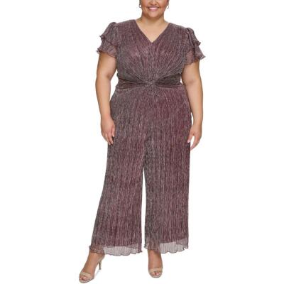 Женский официальный комбинезон Vince Camuto с металлической закручивающейся талией Plus BHFO 2268