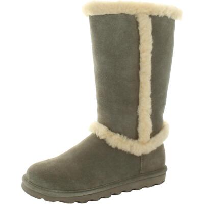 

Серые замшевые полусапоги Bearpaw Kendall 11 Medium (B,M) BHFO 2923, Stone