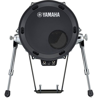 Yamaha 12'' Electronic Mesh Kick Pad Tower Black Forest