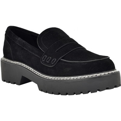 Женские пенни-лоферы Calvin Klein из кожи Suzie без шнуровки на платформе BHFO 0450