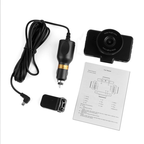 1080P HD Car Camera Driving Recorder Video DVR Dash Cam Night Vision G-Sensor