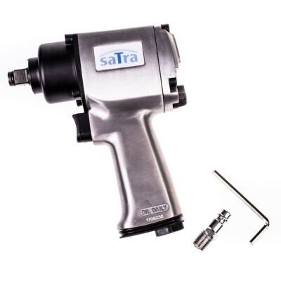 1/2'' Dr Short Air Impact Wrench Compact 143mm Twin Hammer Tool 750 Nm