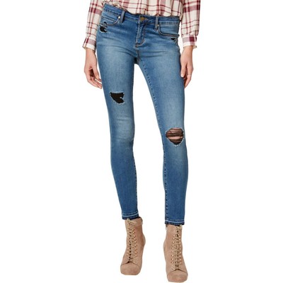Женские джинсы-скинни Sara Blue Denim из потертых тканей Articles of Society 30 BHFO 6475