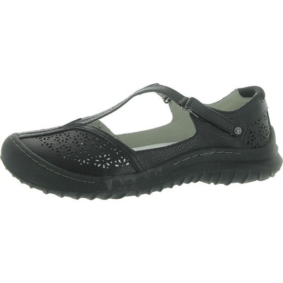 Jambu Womens CREEK Black Leather Mary Janes Shoes 9 Medium (B,M) BHFO 5301